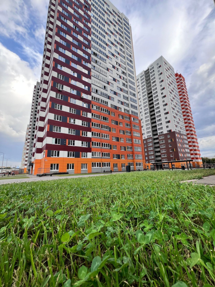 2-комнатная квартира в ЖК «Осенний лист», 65.78 кв.м., улица Юркина, 8, Оренбург