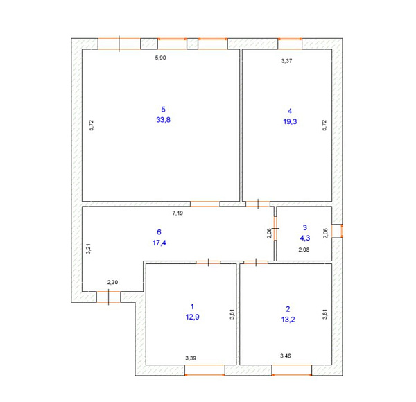 Объект, 105 кв. м, Оренбург